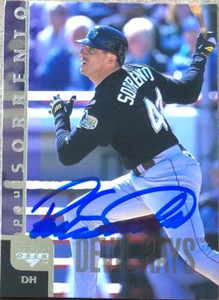 Paul Sorrento Autographed 1998 Upper Deck #733