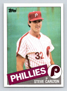1985 Topps #360 Steve Carlton VG Philadelphia Phillies 
