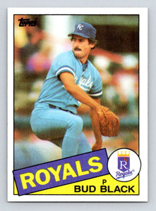 1985 Topps #412 Bud Black VG Kansas City Royals 