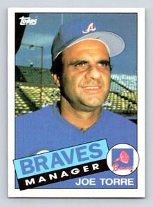 1985 Topps #438 Joe Torre MG VG Atlanta Braves 