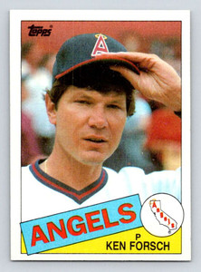 1985 Topps #442 Ken Forsch VG California Angels 