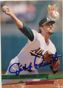Jeff Parrett Autographed 1993 Fleer Ultra #261