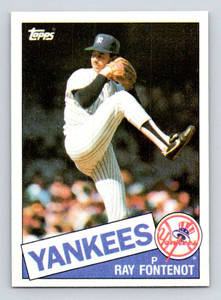 1985 Topps #507 Ray Fontenot VG New York Yankees 