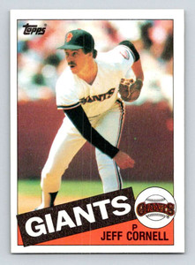 1985 Topps #514 Jeff Cornell VG RC Rookie San Francisco Giants 