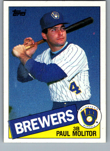 1992 Donruss #51 Paul Molitor VG Milwaukee Brewers - Under the Radar Sports