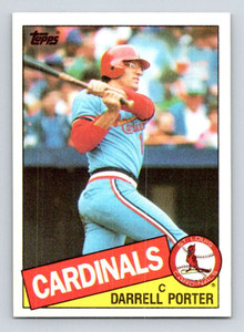 1985 Topps #525 Darrell Porter VG St. Louis Cardinals 