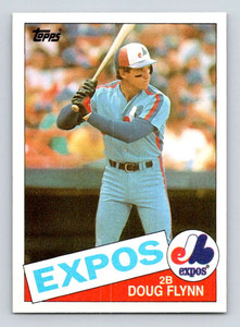 1985 Topps #554 Doug Flynn VG Montreal Expos 