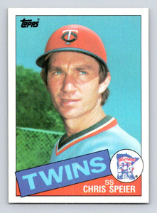 1985 Topps #577 Chris Speier VG Minnesota Twins 
