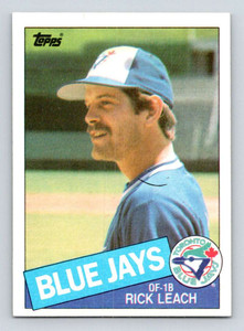 1985 Topps #593 Rick Leach VG Toronto Blue Jays 