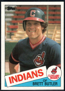 1988 Fleer #603 Brett Butler VG Cleveland Indians - Under the Radar Sports