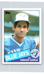 1985 Topps #645 Damaso Garcia VG Toronto Blue Jays 
