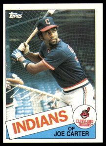 1985 Topps #694 Joe Carter VG Cleveland Indians 
