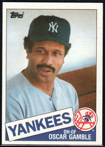 1985 Topps #724 Oscar Gamble VG New York Yankees 