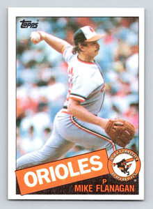 1985 Topps #780 Mike Flanagan VG Baltimore Orioles 