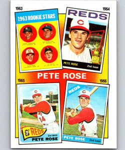 1986 Topps #2 Pete Rose Rose Special: '63-'66 VG Cincinnati Reds 