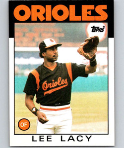 1986 Topps #226 Lee Lacy VG Baltimore Orioles 