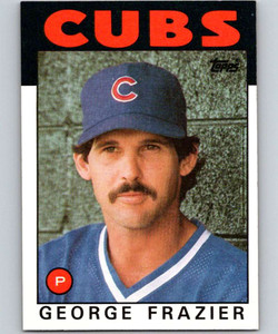 1986 Topps #431 George Frazier VG Chicago Cubs 