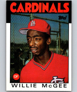 Willie McGee Autographed 1986 Donruss #109 - Under the Radar Sports