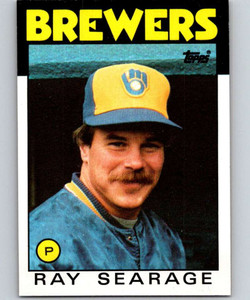 1986 Topps #642 Ray Searage VG Milwaukee Brewers 
