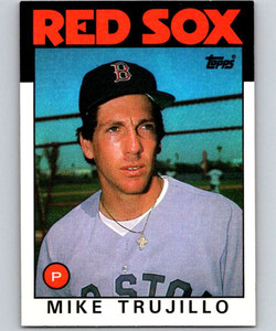 1986 Topps #687 Mike Trujillo VG Boston Red Sox 