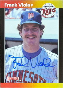 Frank Viola Autographed 1989 Donruss #237