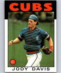 1986 Topps #767 Jody Davis VG Chicago Cubs 