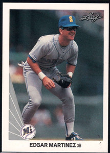 Edgar Martinez #148 Topps 1990 Baseball Card (Seattle Mariners) VG