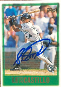 Luis Castillo Autographed 1997 Topps #267