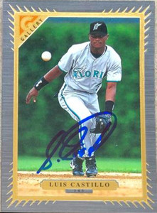 Luis Castillo Autographed 1997 Topps Gallery #143