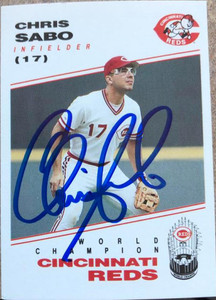 Chris Sabo - Reds #462 Score 1991 Baseball Trading Card