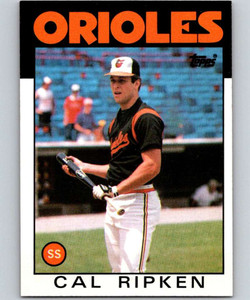 1986 Topps #340 Cal Ripken Jr. VG Baltimore Orioles 