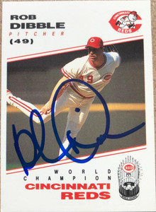 Rob Dibble Autographed 1991 Kahn's Cincinnati Reds #NNO