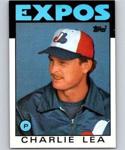 1986 Topps #526 Charlie Lea VG Montreal Expos 