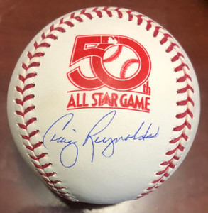 SOLD 120654 Craig Reynolds Autographed 1979 All-Star Game Baseball TOUGH SIGNATURE