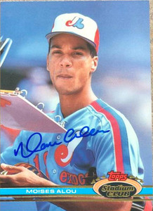 Moises Alou - Expos #813 Score 1991 Baseball Trading Card