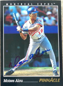 Moises Alou 1995 Score #572 Montreal Expos Baseball Card