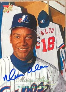 Moises Alou Autographed 1994 Studio #74