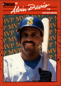 1990 Donruss Bonus MVPs #BC-9 Alvin Davis NM-MT  Seattle Mariners 