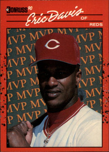 1990 Donruss Bonus MVPs #BC-23 Eric Davis NM-MT  Cincinnati Reds 