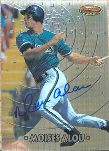 Moises Alou Autographed 1997 Bowman's Best #13