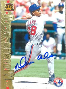 Moises Alou Autographed 1997 Pacific #341