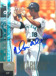 Moises Alou Autographed 1998 Upper Deck #96