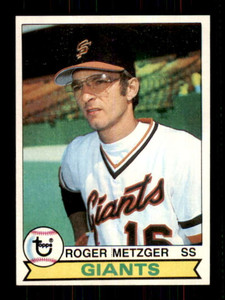 1979 Topps #167 Roger Metzger DP VG San Francisco Giants 
