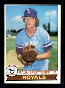 1979 Topps #183 Paul Splittorff VG Kansas City Royals 