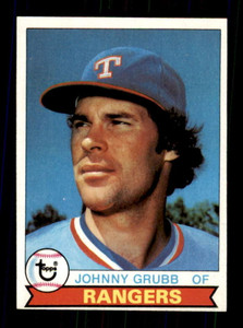 1979 Topps #198 Johnny Grubb VG Texas Rangers 