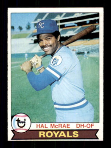1979 Topps #585 Hal McRae VG Kansas City Royals 
