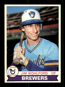 1979 Topps #596 Jim Wohlford VG Milwaukee Brewers 
