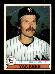 1979 Topps #634 Paul Lindblad VG New York Yankees 