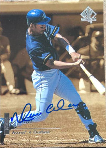 Moises Alou Autographed 1999 SP Authentic #40