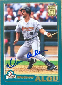 Moises Alou Autographed 2001 Topps #516